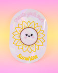 Create your own sunshine sunflower Suncatcher Decal