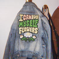 Flowers Back patch