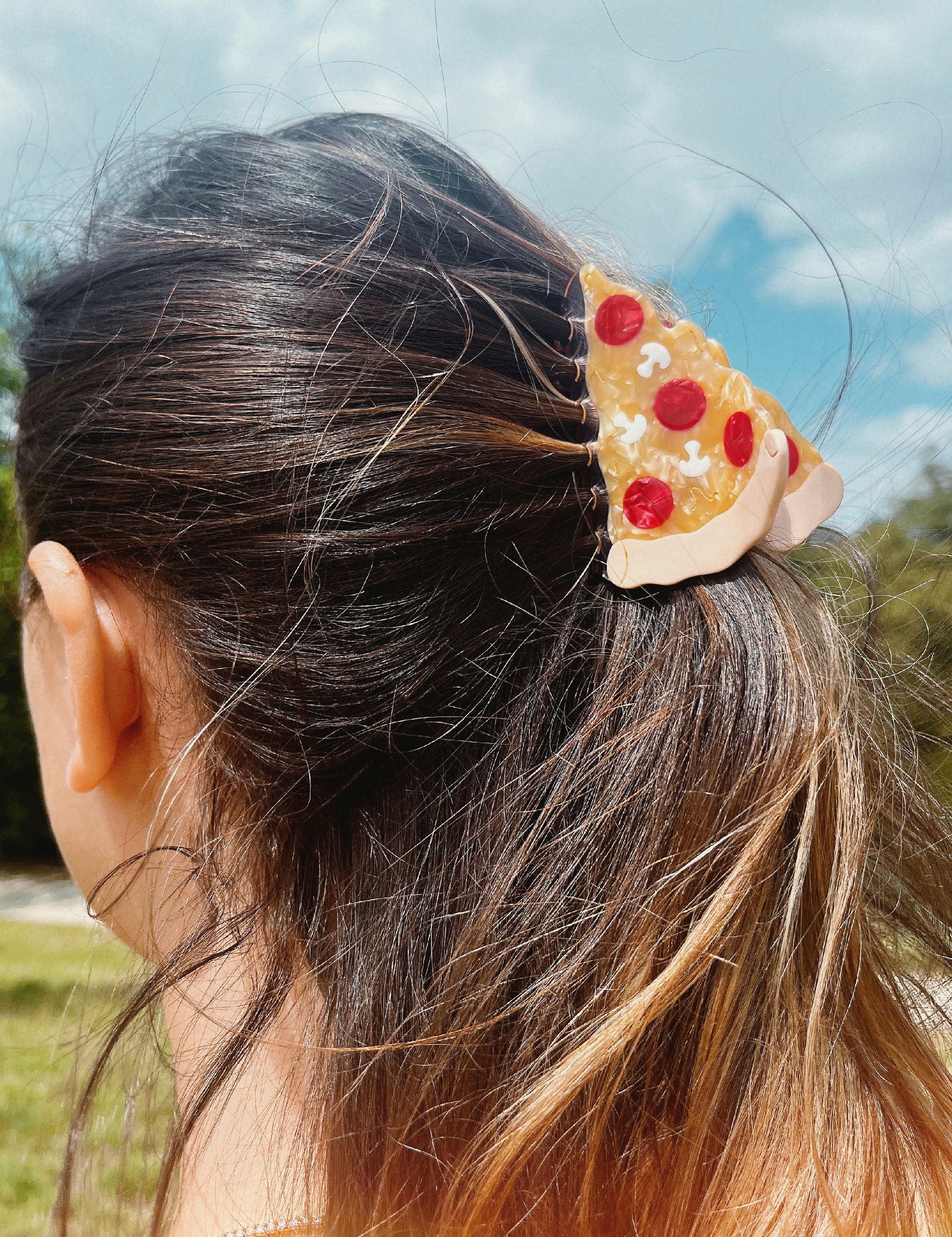 Pizza lover Hair claw