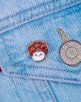 Mini mushroom pin