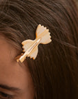 Farfalle bow tie pasta no crease hair clips