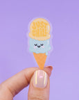 Just chill ice cream Sticker