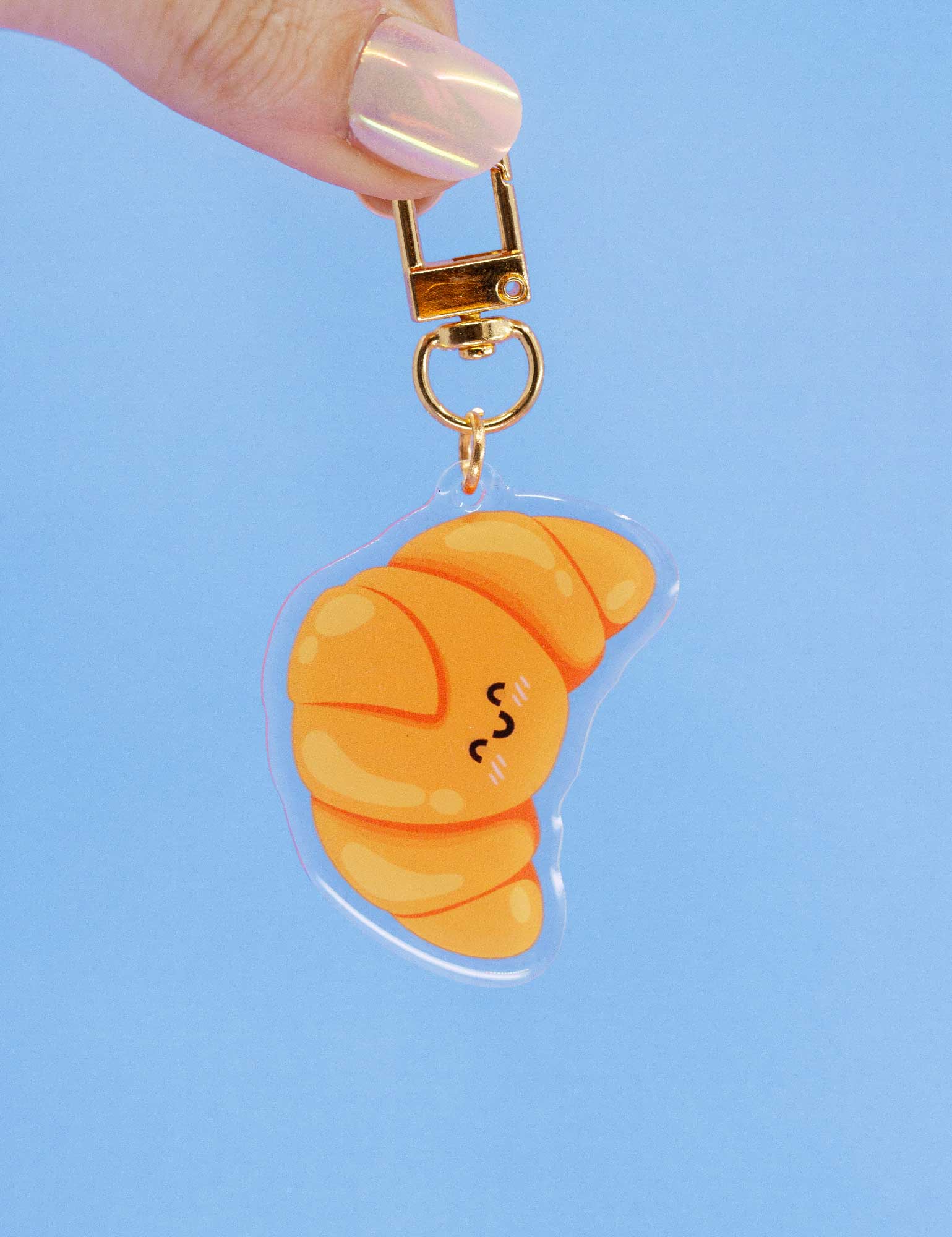 Croissant Acrylic keychain – Joanna Behar