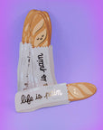 "Life is Pain" baguette Bookmark