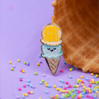 Just Chill ice cream Pin - regular size