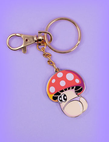 Cheeky shroom Keychain