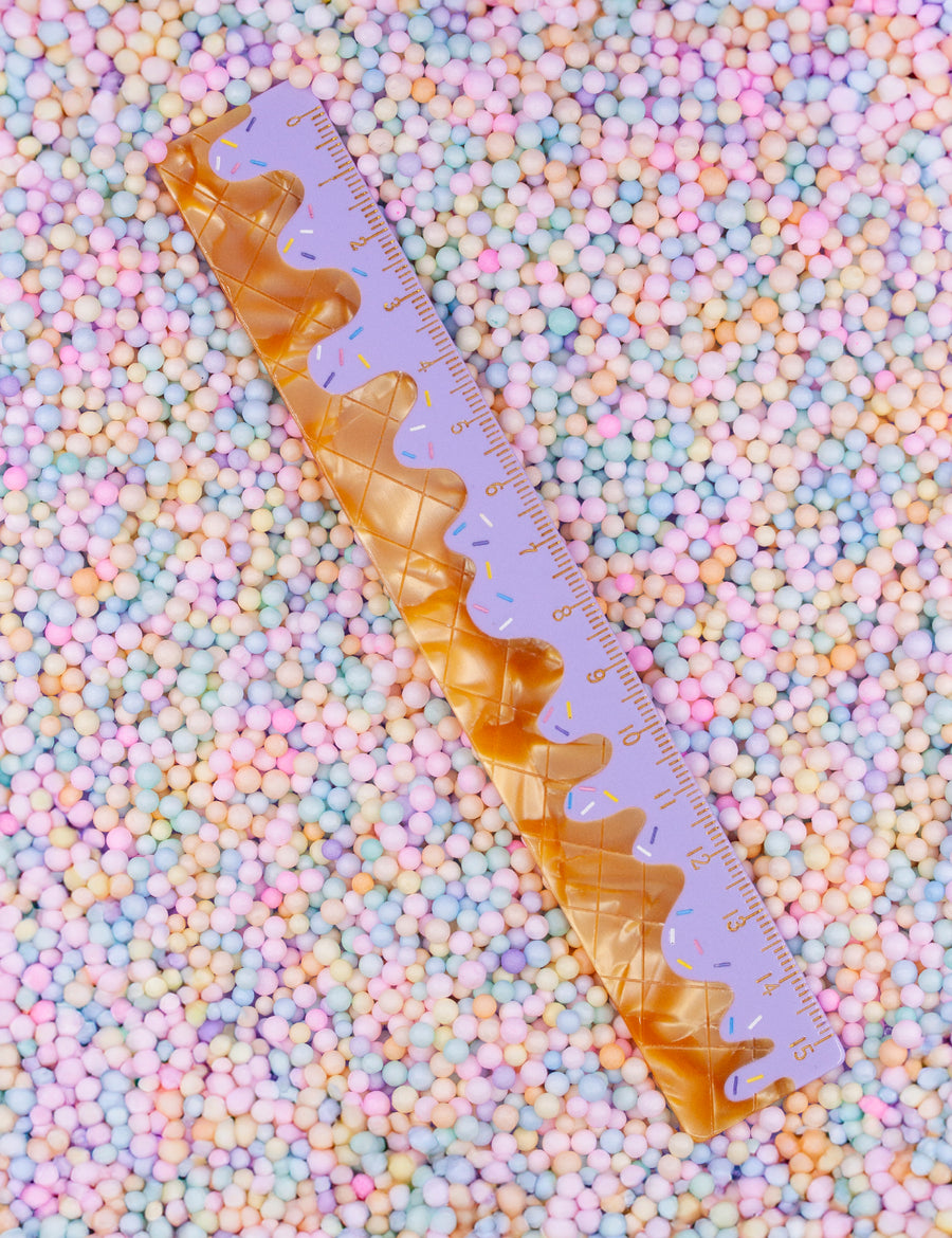 Ice cream ruler