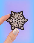 Snowflake Hand made Brooch