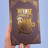 Defense Against the Dark Arts postcard