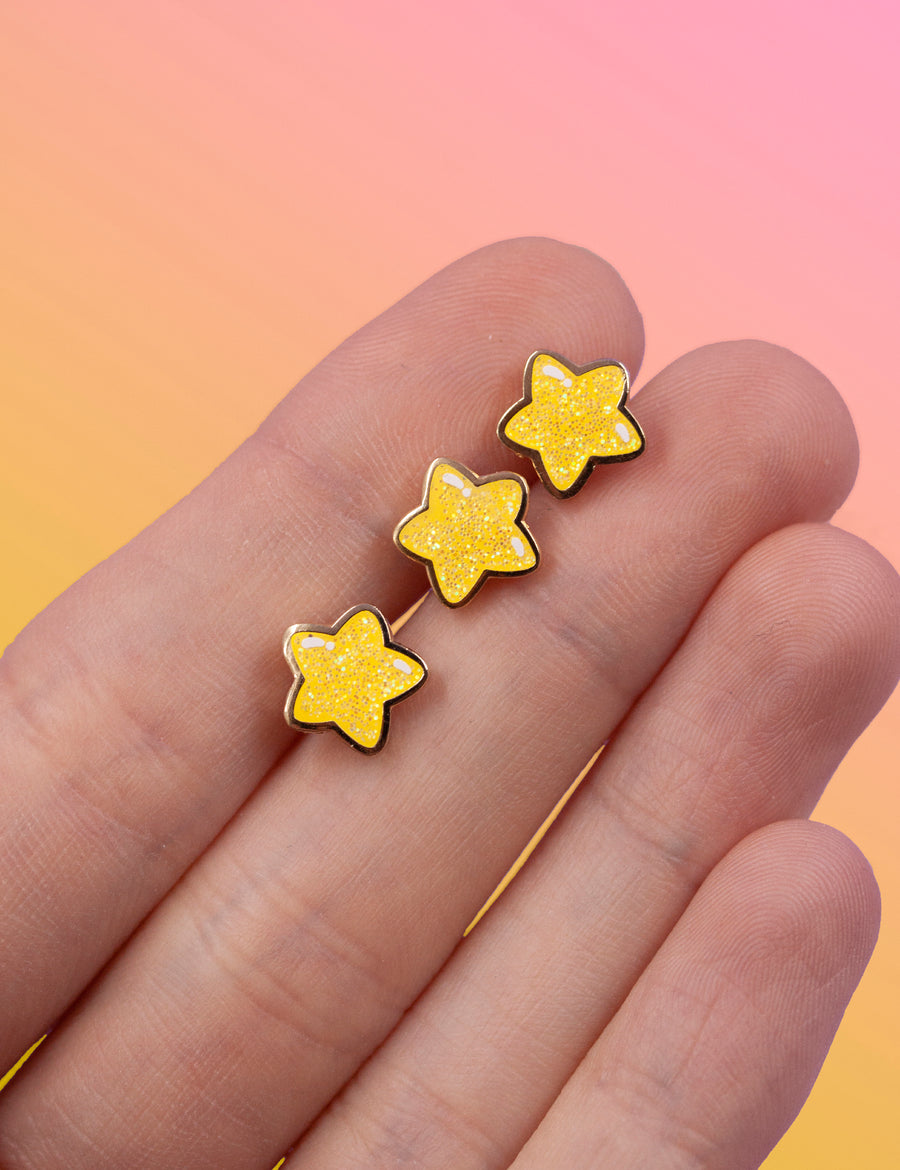Mini star pin set
