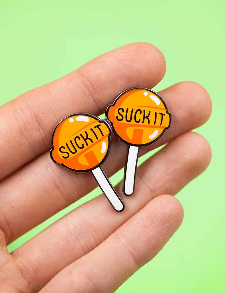 Suck it pin Halloween edition!