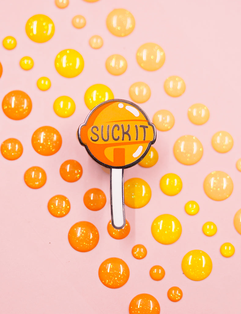 Suck it pin Halloween edition!