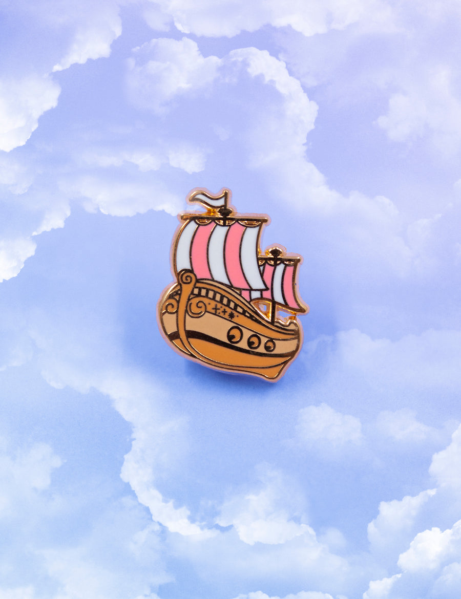 Neverland Boat pin