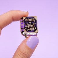 Book of Bitch Craft pin