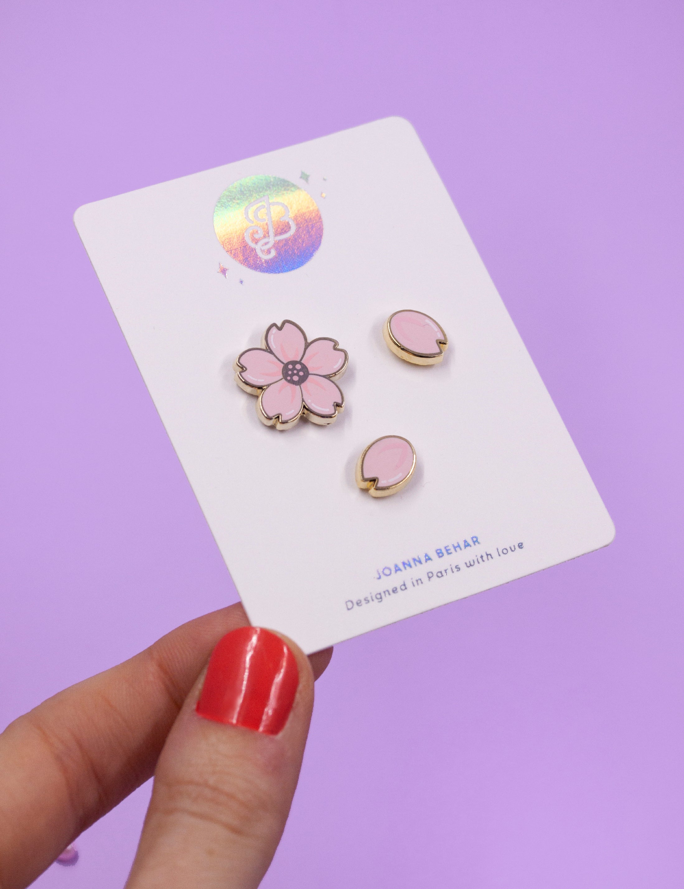 Cherry Blossom pin set