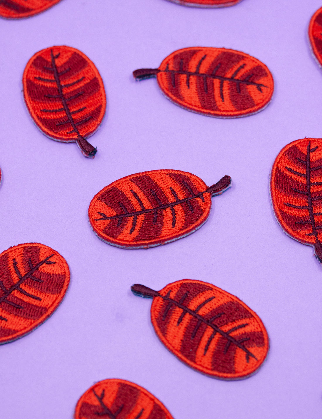 Fall leaves Patch set