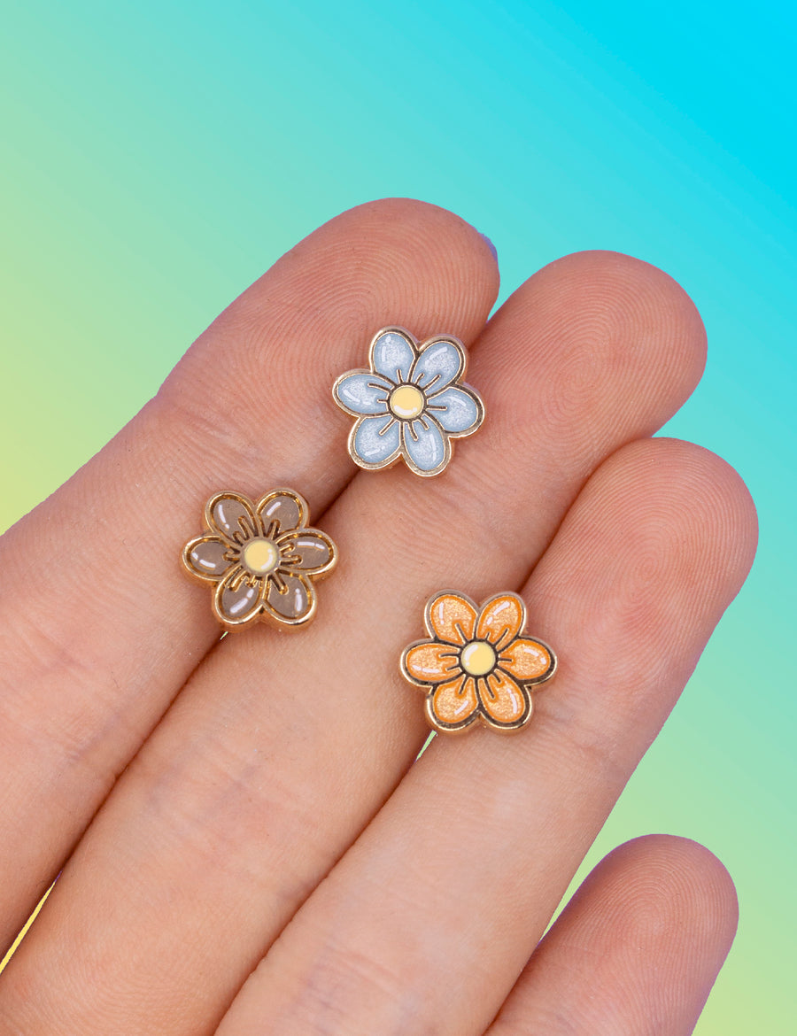 Spring Flowers variant pin Set