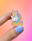 Geeky Unicorn magnet