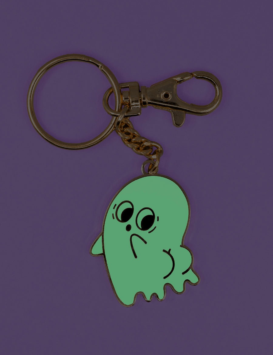 B0oOo-tiful ghost Keychain