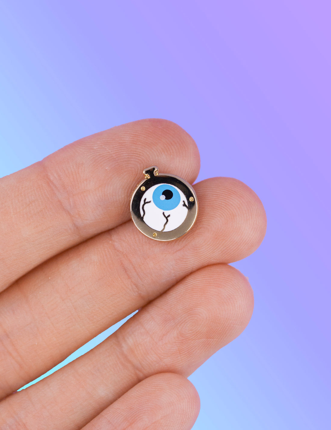 "Mad-Eye" mini pin