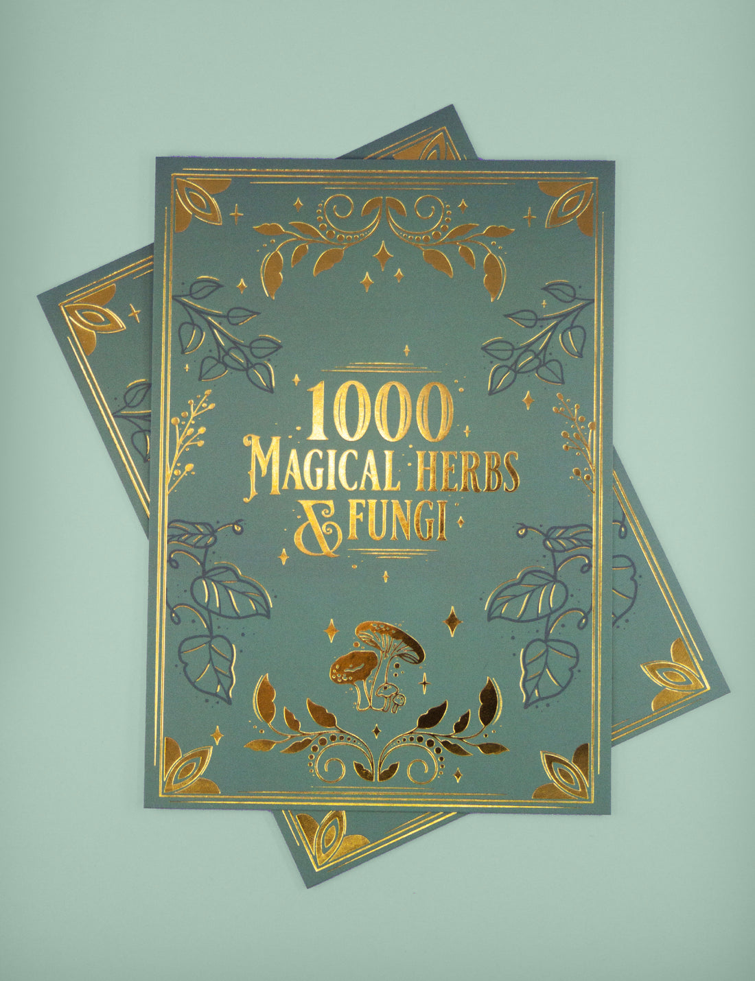 1000 Magical Herbs & Fungi postcard
