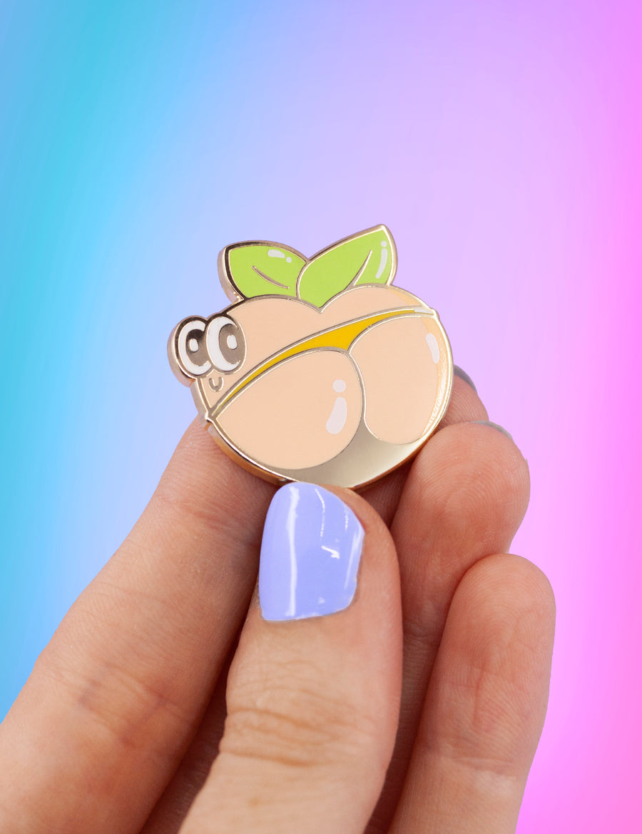 Just Peachy Pin