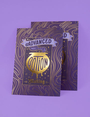 Advanced potion making postcard