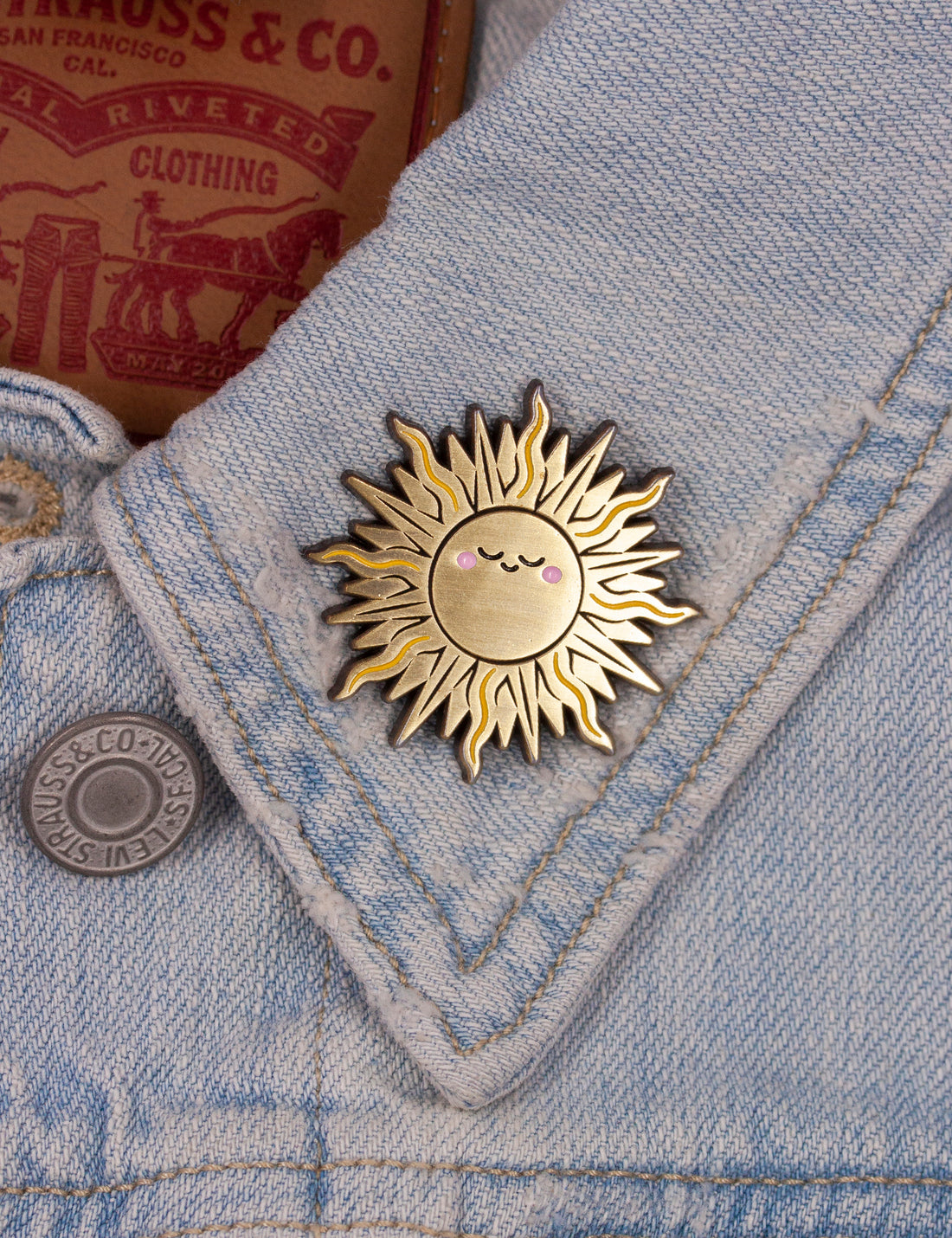 Celestial Sun pin