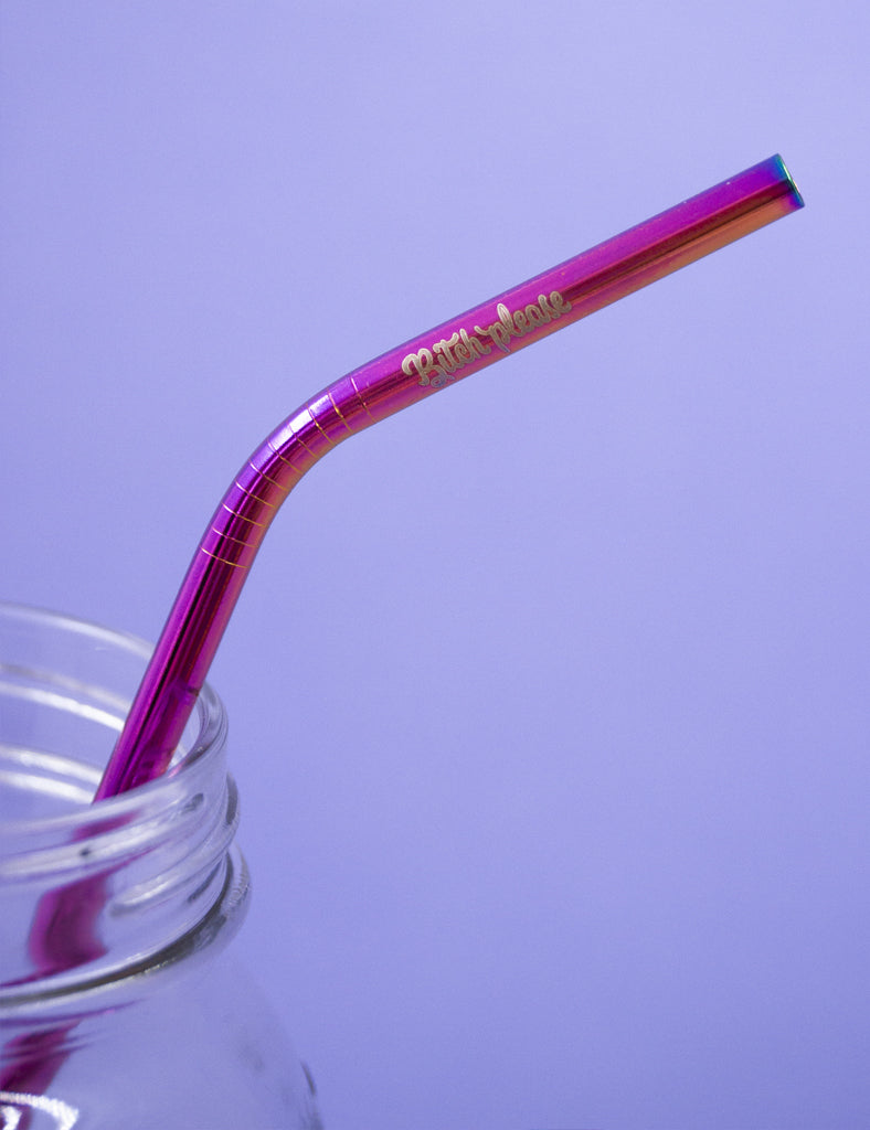 Stainless steel rainbow Straws