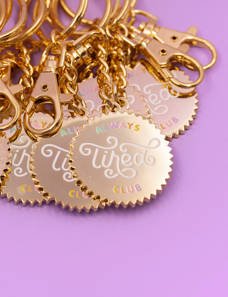 Always tired Keychain