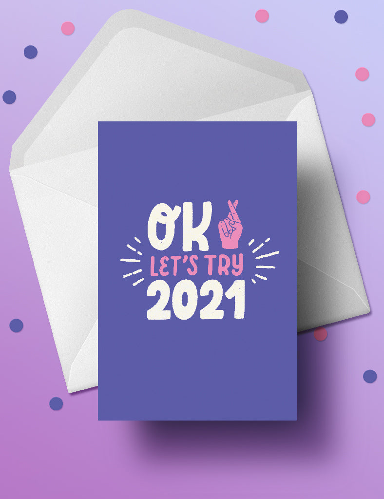 Let's try 2021 postcard