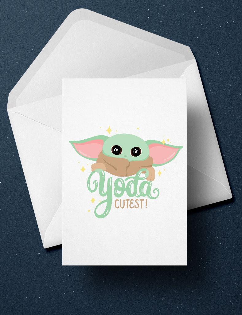 Yoda cutest card